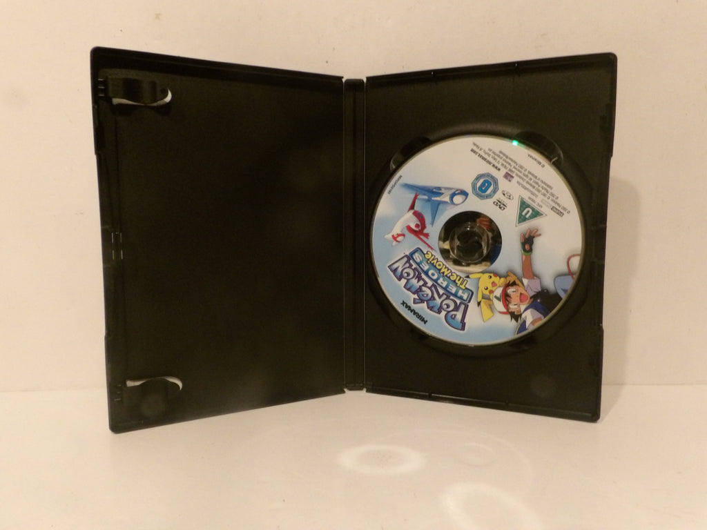 An open black DVD case with a disc inside, photographed against a plain light background. The disc features colorful cartoon artwork and the title 'Despicable Me'.