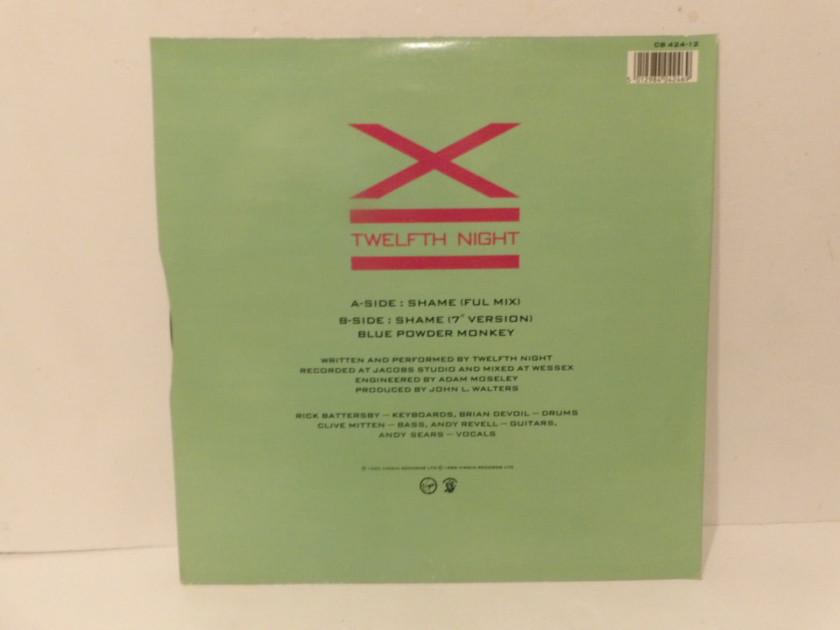 Twelfth Night | 12" Vinyl LP | 1986 | Shame and Blue Powder