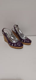 Xti - Sandalia - Wedge Heel, Heel Strap - Violet - Brand New - 7/40, Violet image