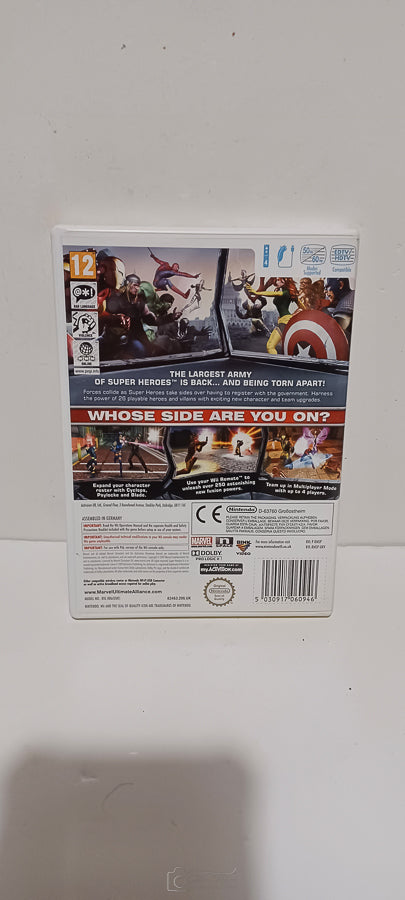 Nintendo Wii | Marvel | Ultimate Alliance 2 | 2009 | Almost Unused Condition image 3