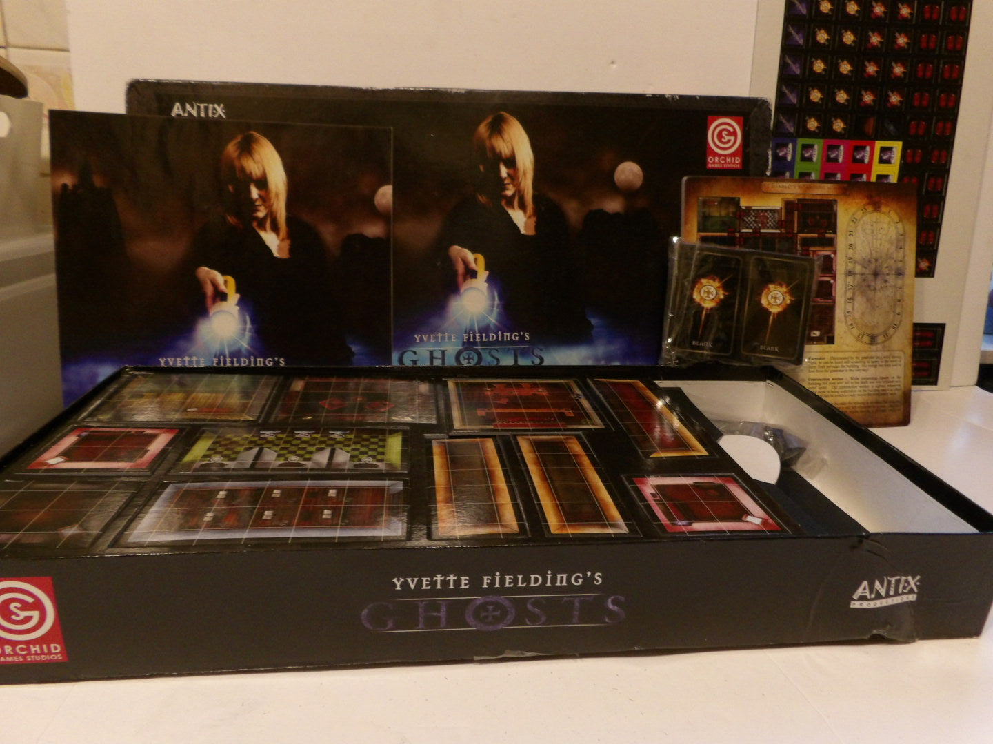 Yvette Fielding's Ghosts Board Game Most Haunted Orchid 2006 Life After Death? image 2