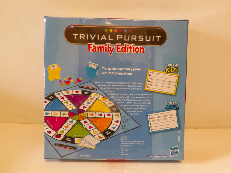 Trivial Pursuit - Family Edition - Board Game - 2014 - Brand New Sealed image 1