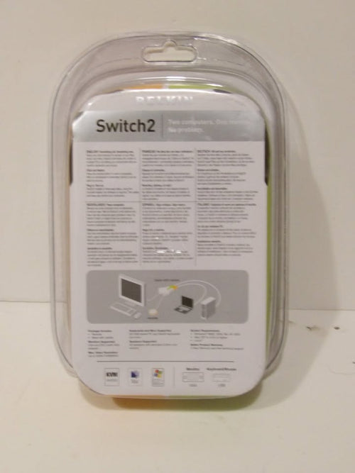 BELKIN Switch2 2 PORT USB  Brand New With Remotes, Sealed, Switch 2. image 1