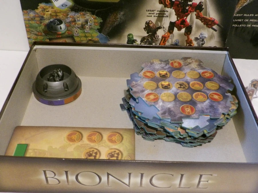 Lego - Bionicle - Board Game - Quest for Makuta Roseart - 31390 - 2001 - Great Condition image 3