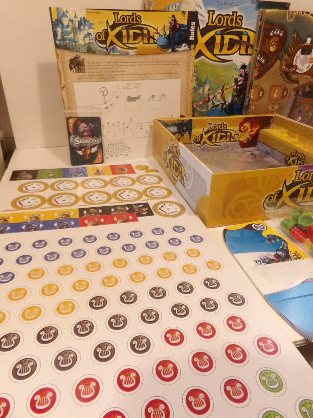 Lords of Xidit - Libellud Board Game - Regis Bonnessee - Age 14+ 3-5 Players Unpunched image 11