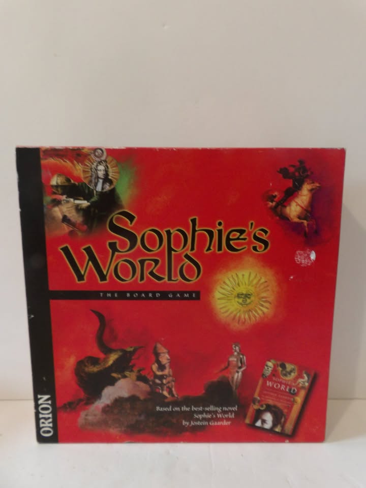 SOPHIE'S WORLD - THE BOARD GAME by Orion - 1998 - Jostein Gaarder - Complete image 4