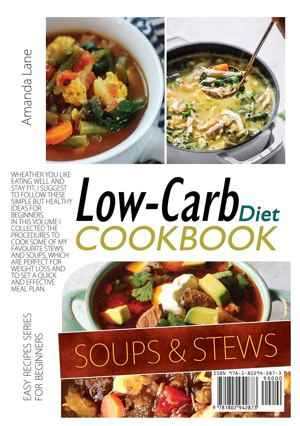 Low Carb - Diet Cookbook - Soups and Stews - Paperback - Self-Help Guide - 2021 - Great Condition image 1