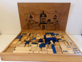 Schloss Baukasten - CastleBlocks 109 Piece Wooden Building Block - Vintage - Perfect Condition image 0