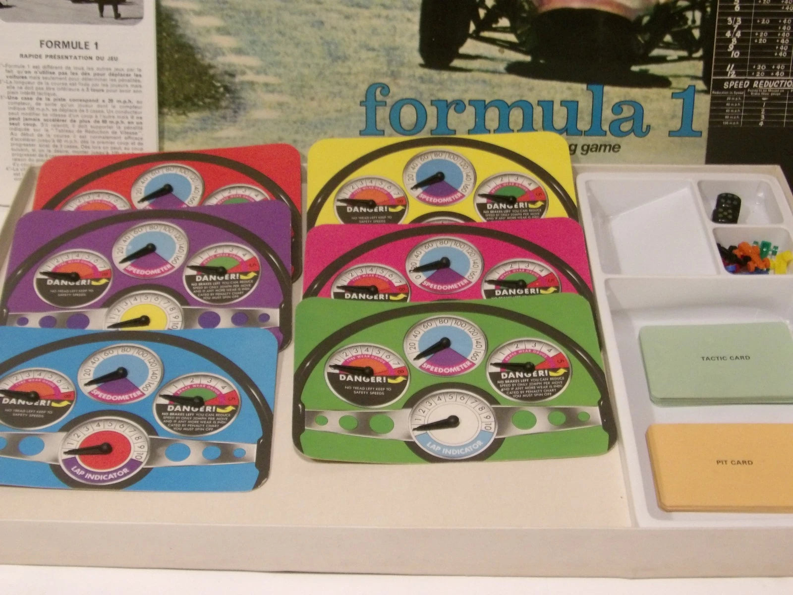 Formula 1 1973s Complete Waddingtons Vintage Board Game image 7