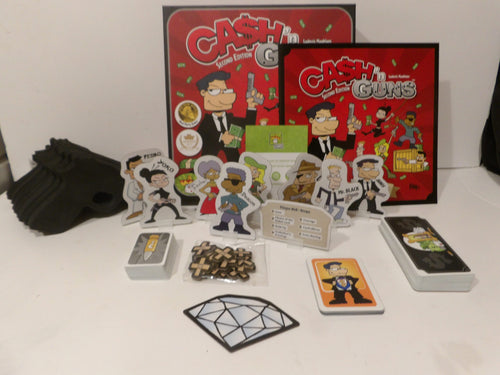 Cash N Guns  Board game 2nd Second Edition In Excellent Condition And Complete image 0