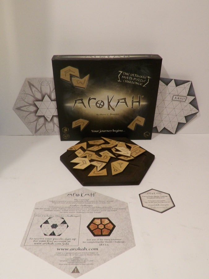 Arokah  - Board Game - 1+ Players, Age 12+, Mystery Theme - Contents Like New image 1