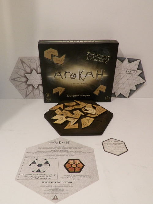 Arokah  - Board Game - 1+ Players, Age 12+, Mystery Theme - Contents Like New image 1