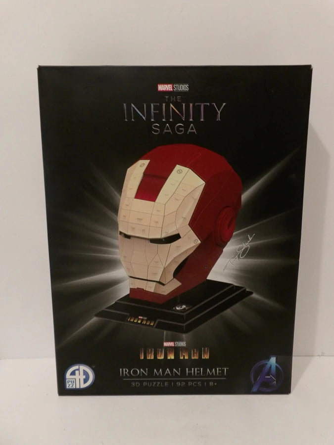 Marvel - Iron Man - Helmet 3D Jigsaw Puzzle - Brand New - Sealed image 0
