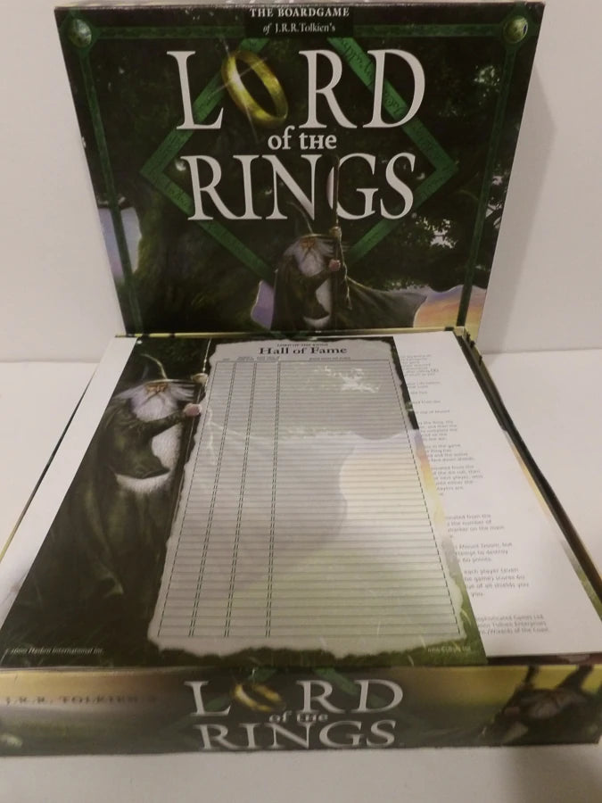 J.R.R Tolkien - Lord of The Rings - Parker - Hasbro - Board Game - Great Condition image 6