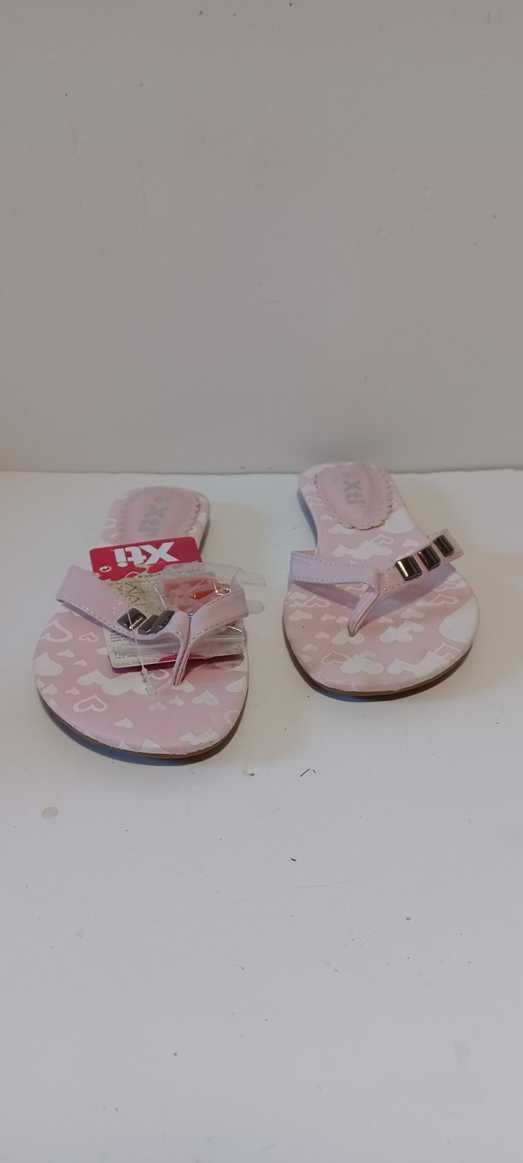 Xti - Sandlea - Ladies Flip Flops - Strap Decore - Pink - Brand New image 5