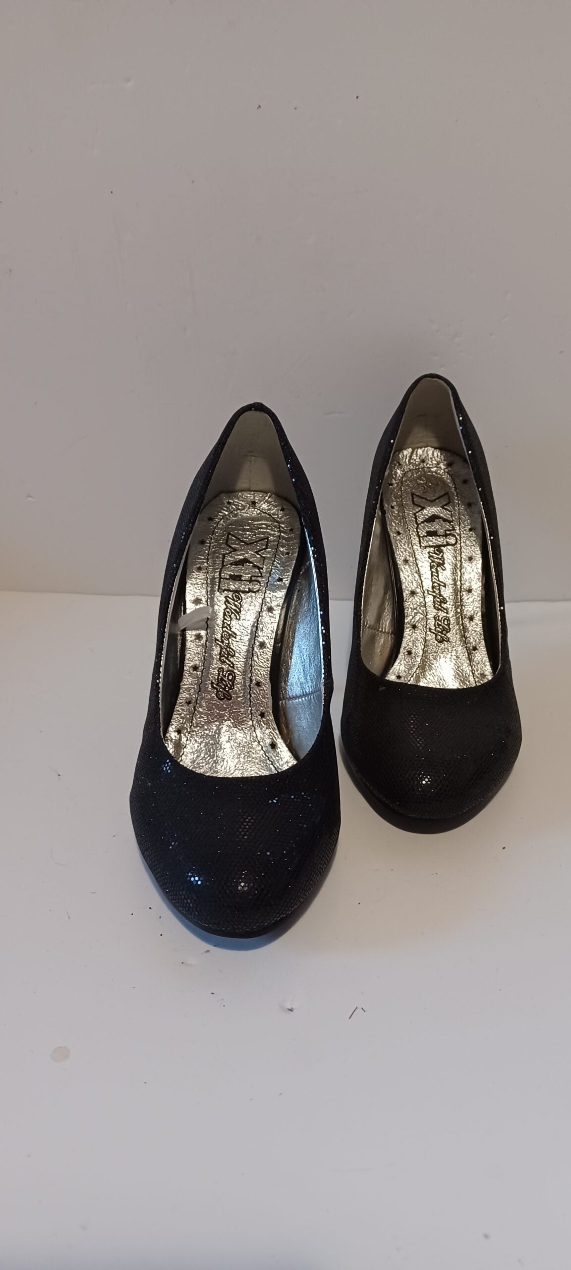 Xti - Zapato - Glitter - Black - Heels - Brand New image 5