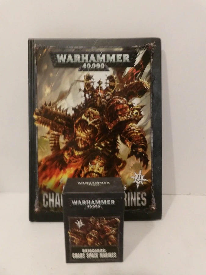 Warhammer - Chaos Space Marine - Codex - 6th Edition - 40K - Games Workshop - As New Condition image 0