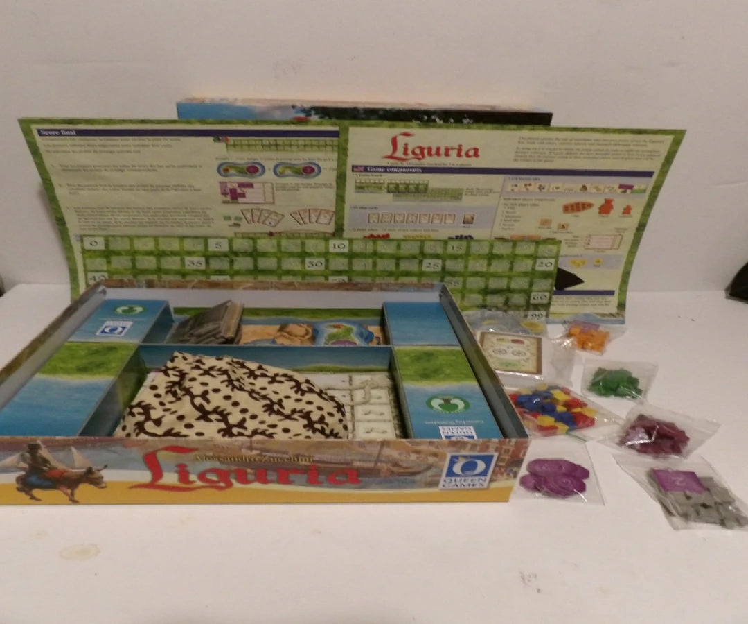 Liguria - Board Game - Queen Games - 2015 - Like New image 4