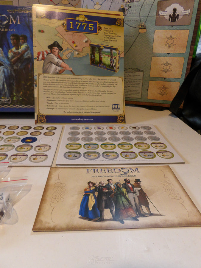 Freedom - The Underground Railroad - 2014 - Brian Mayer - Academy Games - As New Condition image 14