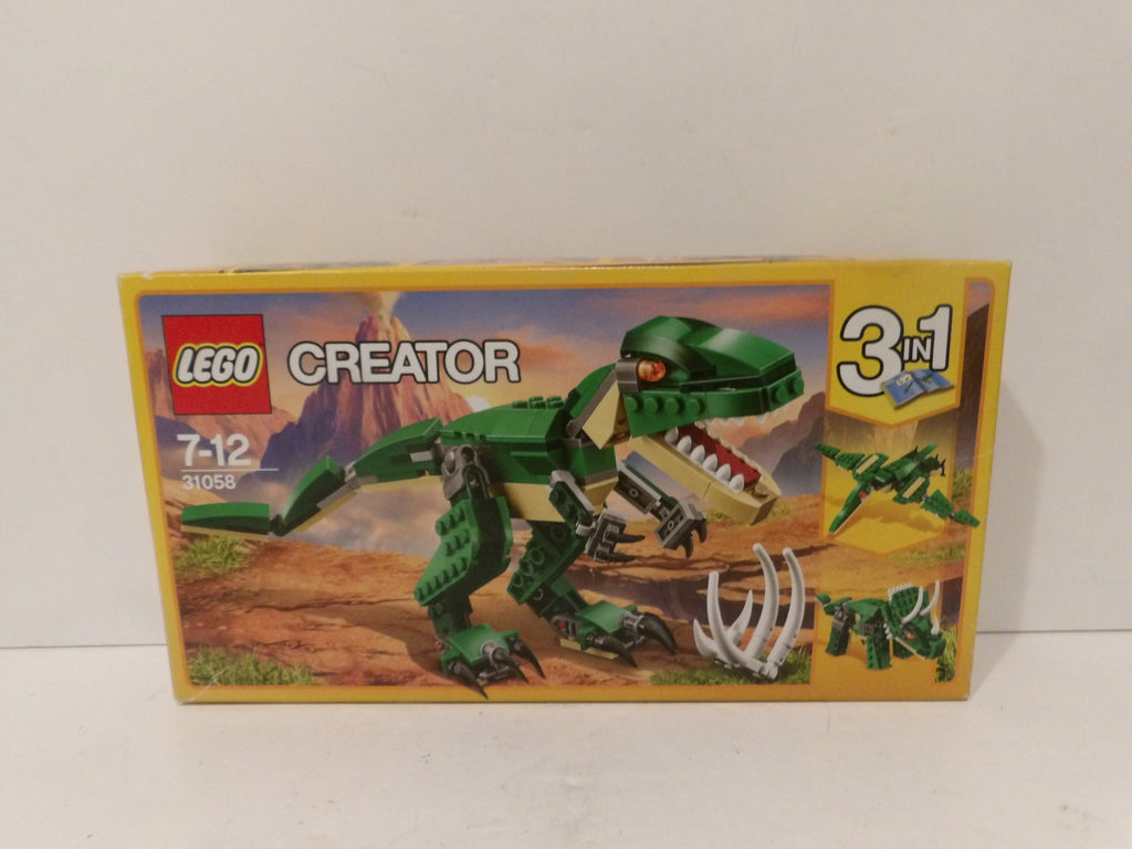 LEGO CREATOR: Mighty Dinosaurs 31058 - T. rex, Triceratops, Pterodactyl, Brand New Sealed image 0