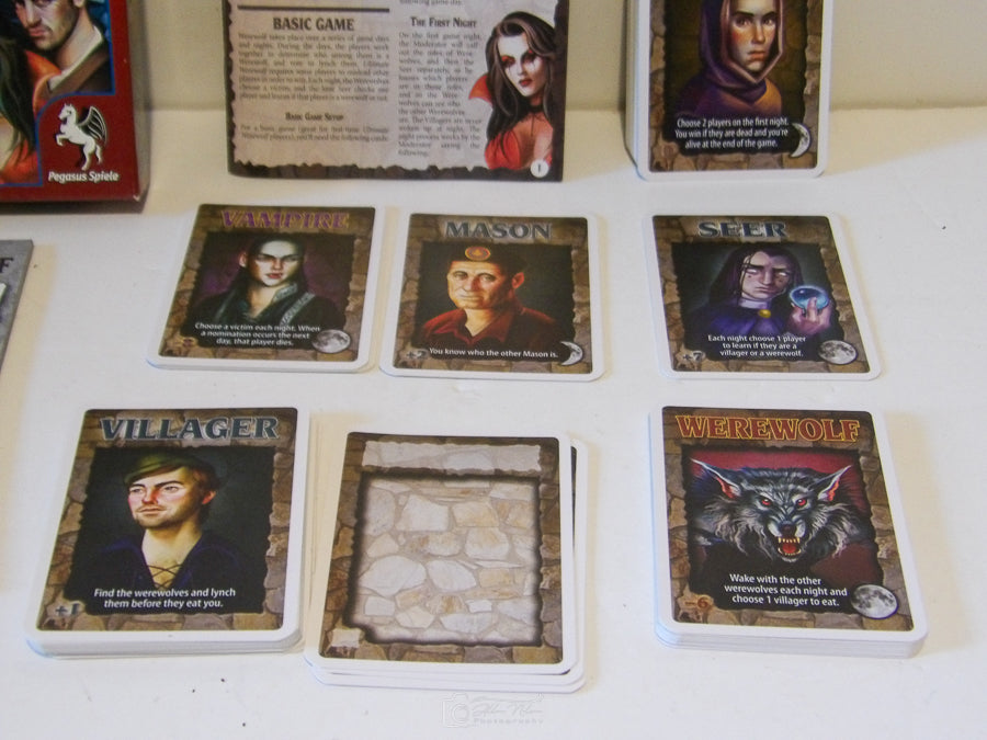 Ultimate Werewolf - Party Game - Ted Alspach - Great Unused Condition image 6