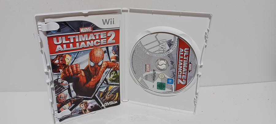Nintendo Wii | Marvel | Ultimate Alliance 2 | 2009 | Almost Unused Condition image 1