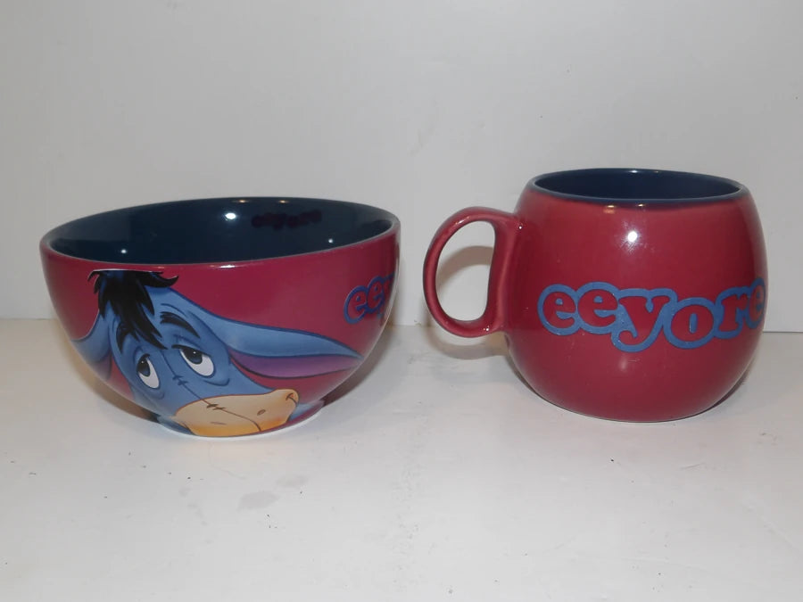 Disney - Eeyore - Barrel Mug and Bowl - Collectable Mug - Perfect Condition image 4