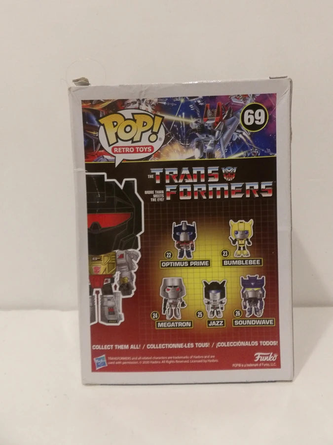 Funko POP! Retro Toys - The Transformers - Grimlock 2021 ECCC Shared Exclusive - Collectable Vinyl Figure - #69 - Brand New Sealed image 1