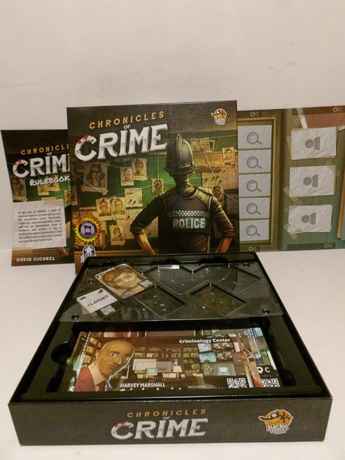 Chronicles of Crime - Lucky Duck Games - Great Condition image 1