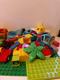 Lego - Duplo - Jurrasic Park, Cars, 4x4's, Planes, Base Plate and Bricks Galore - Great Condition image 0