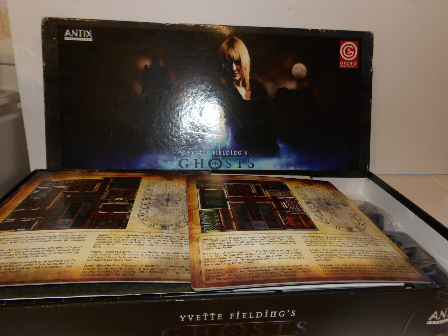 Yvette Fielding's Ghosts Board Game Most Haunted Orchid 2006 Life After Death? image 9