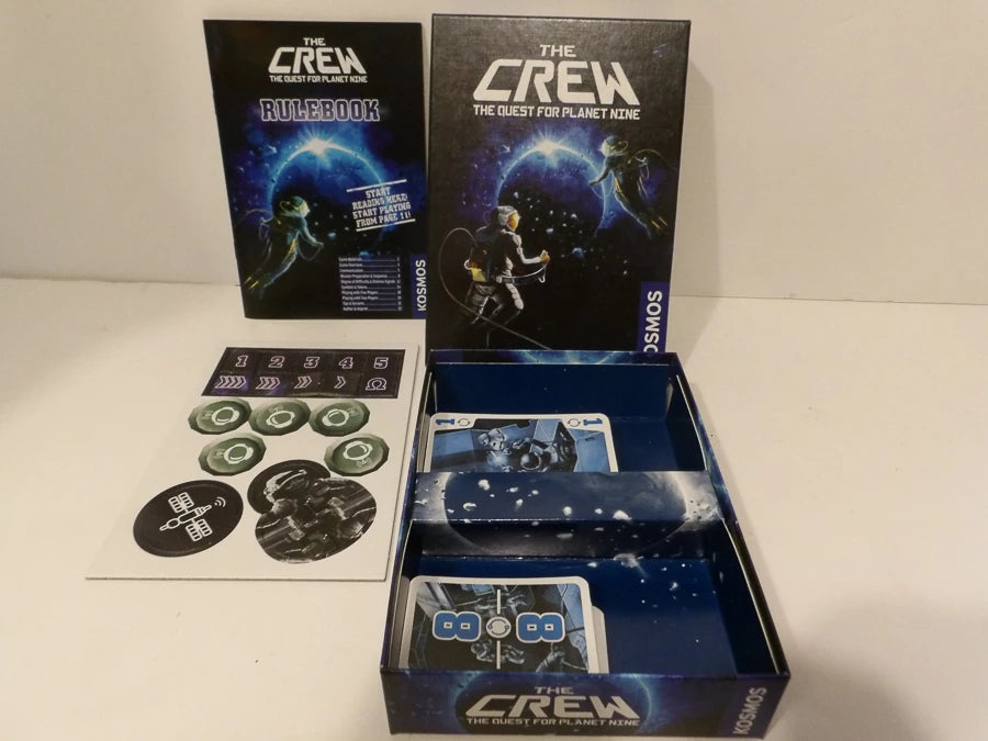 Thames & Kosmos - The Crew - The Quest For Planet Nine - Cooperative Trick Taking Game - 50 Different Missions - 3-5 Players - Ages 10+ - Great Condition image 4