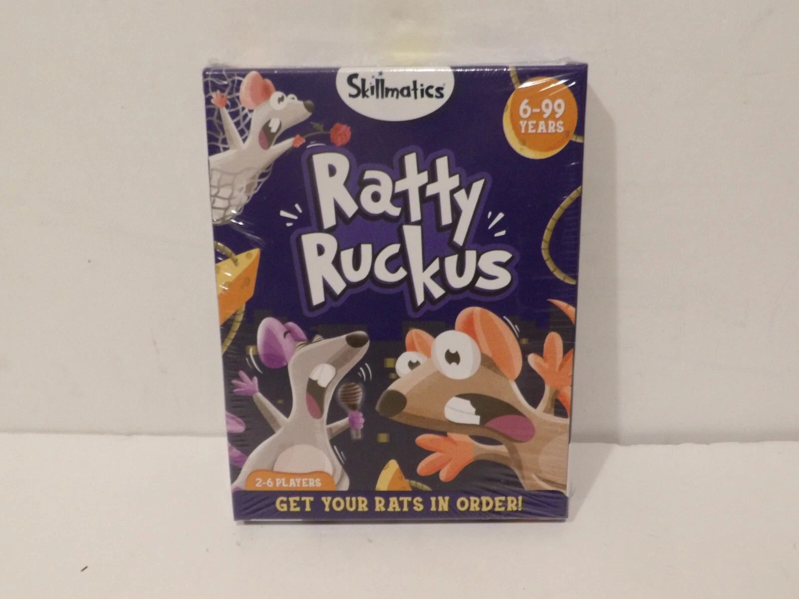 Skillmatics Ratty Ruckus Fun Family Card Game of Chaotic Rats -Brand New -Sealed image 0