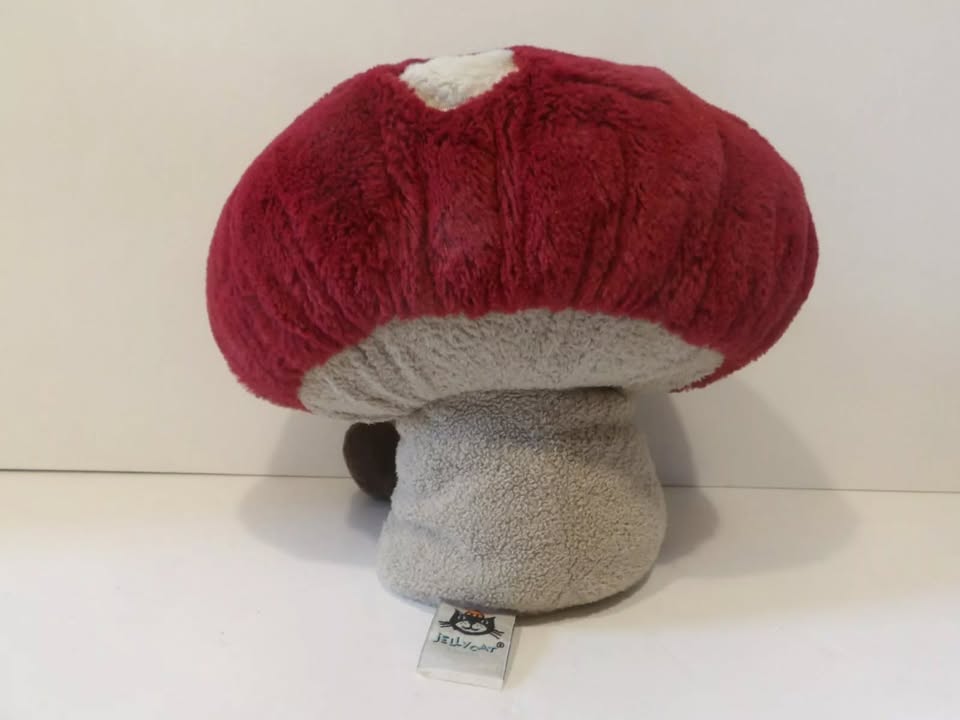Jellycat Amuseable Mushroom Plush with label - Great Condition image 8