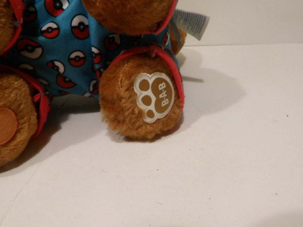 Build Build A Bear (BAB) Pokemon Eevee Soft Plush Toy & Outfit Good Stored Condition image 4