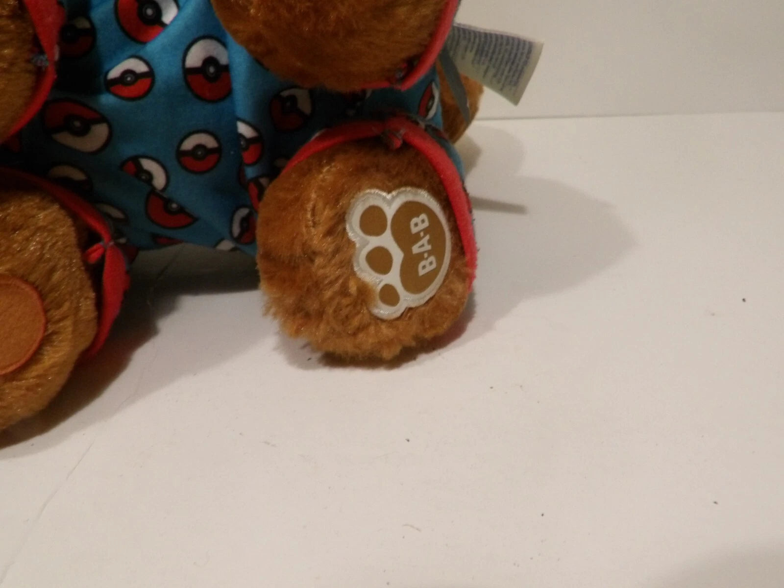 Build Build A Bear (BAB) Pokemon Eevee Soft Plush Toy & Outfit Good Stored Condition image 4