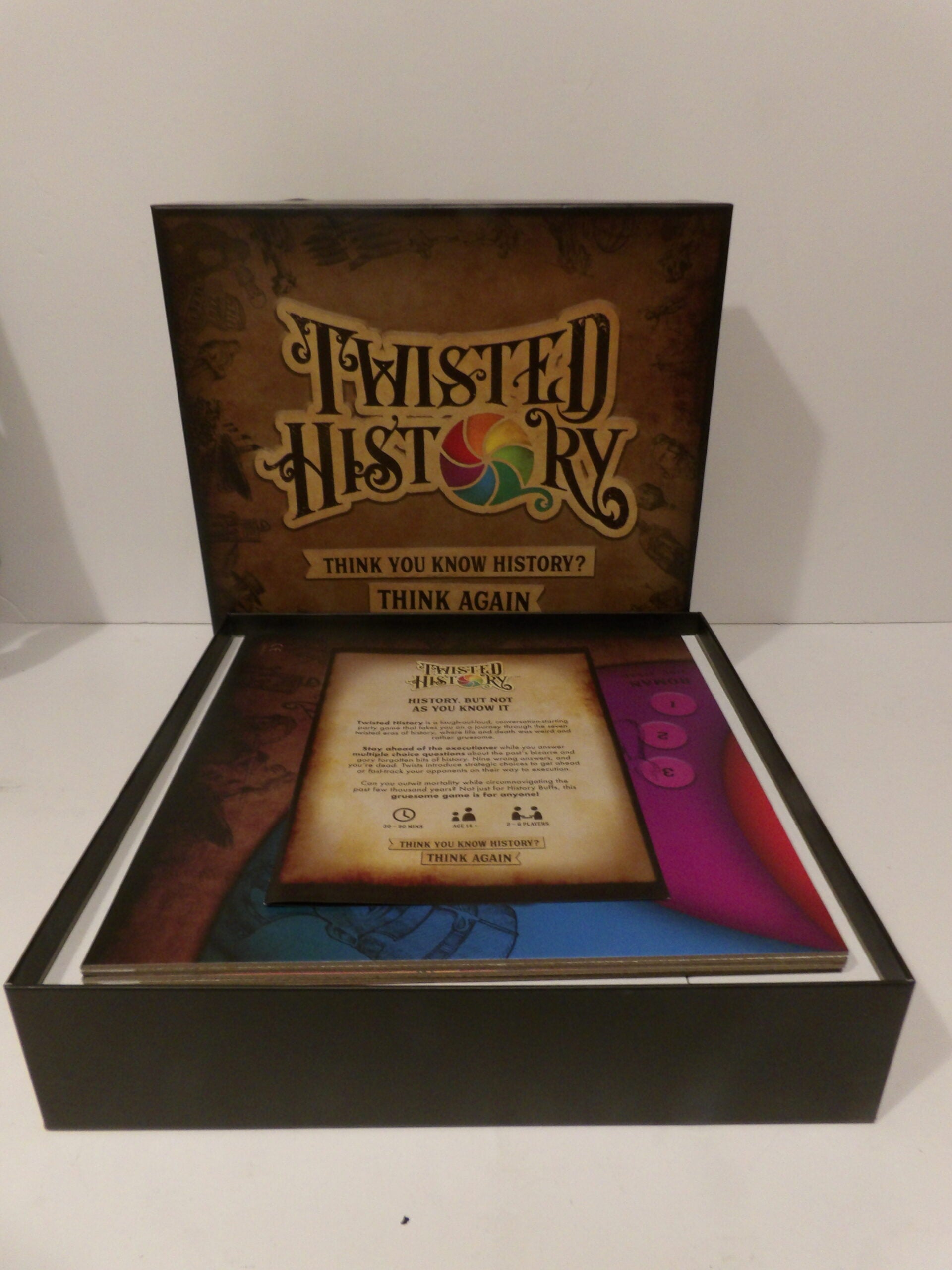 Twisted History Board Game | Think you know History? Think Again | Fun, Obscure image 2