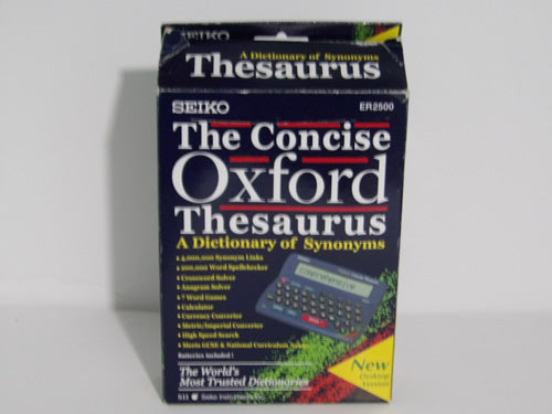 Seiko ER2500 - Oxford Thesaurus image 0