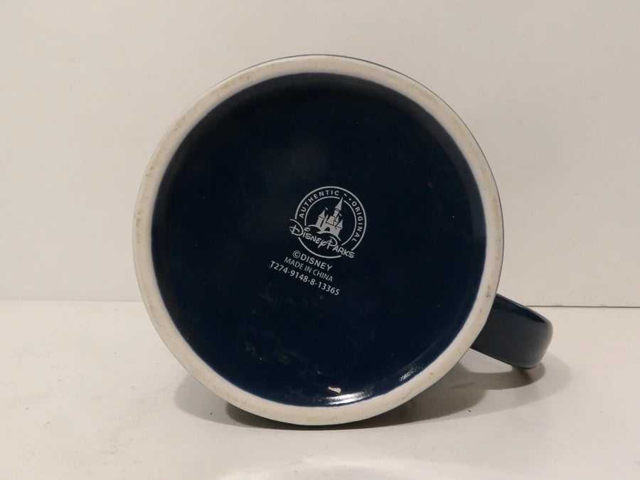Disneyland Resort - Blue - 2014 - Mug - Fantasia Mickey - Mickey's Wheel & Castle - Perfect Condition image 1