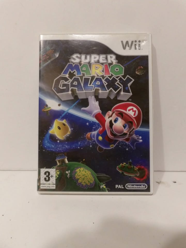 Super Mario Galaxy (Nintendo Wii, 2011) - Great Almost unused Condition image 0