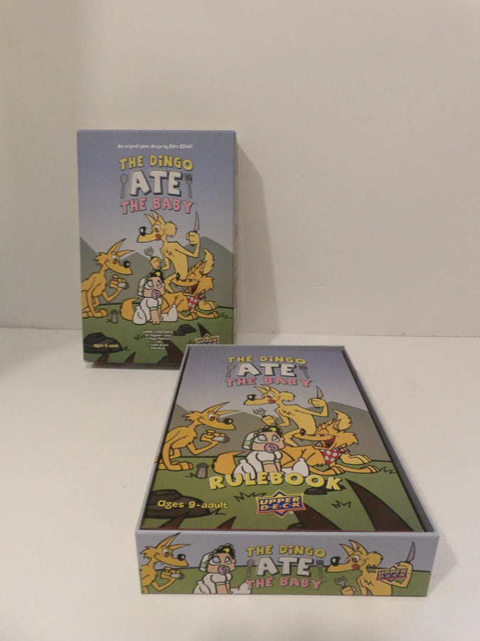 Uk Rare - The Dingo Ate The Baby - Mike Elliot - Upper Deck Games - Unused Condition image 2