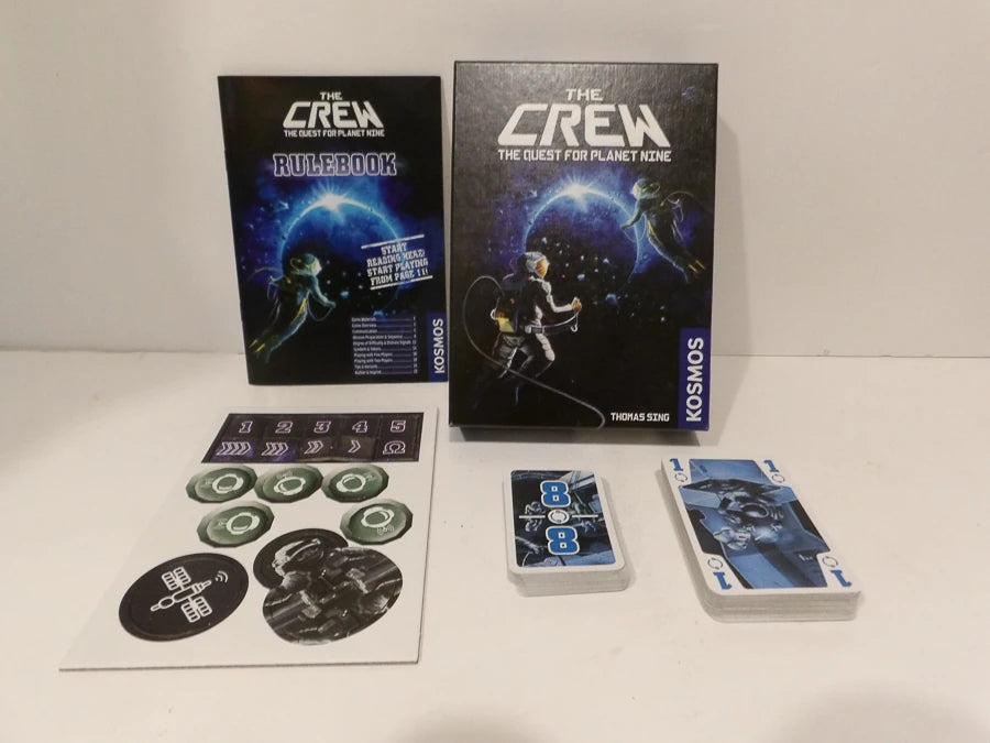 Thames & Kosmos - The Crew - The Quest For Planet Nine - Cooperative Trick Taking Game - 50 Different Missions - 3-5 Players - Ages 10+ - Great Condition image 5