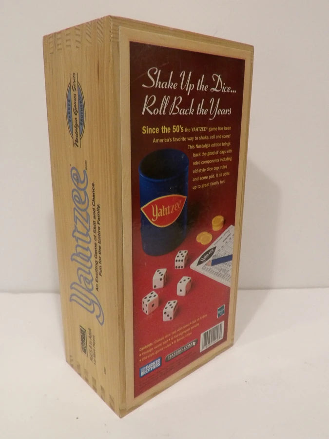 2004 - Hasbro - Parker Brothers - Yahtzee Nostalgia Game Series - Great Condition image 2