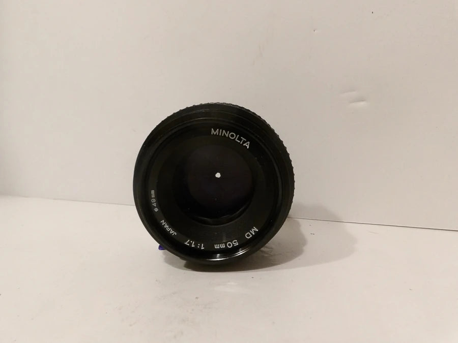 Minolta - 50mm - MD 1:2 - Lens for Minolta SLR - 35mm Film Cameras - Great Condition image 0