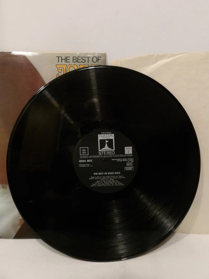 The Best Of Joan Baez - Joan Baez - 5 - Vinyl - LP - Album - Saga - ERO8075 - Great Condition image 2