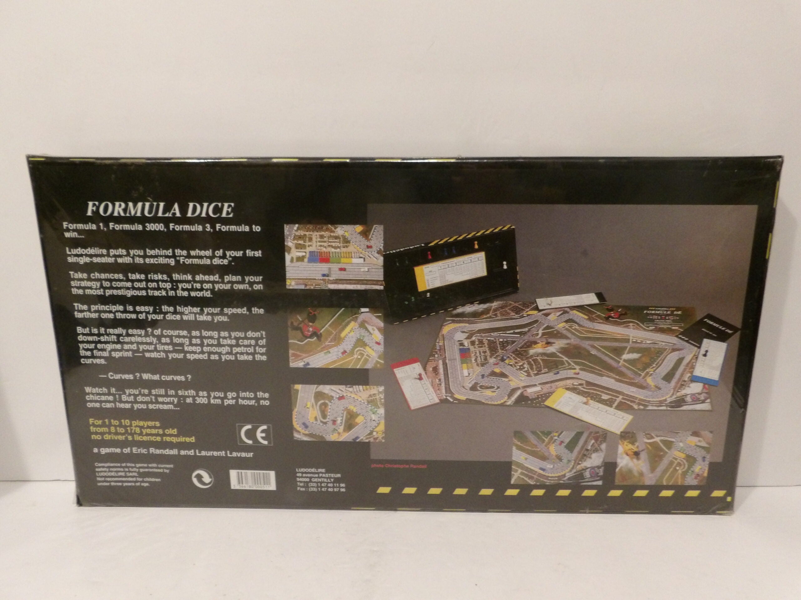 F1 Racing Board Game Formula Dê Estoril Circuit Rare Ludodélire Auto Hebdo & Elf image 1