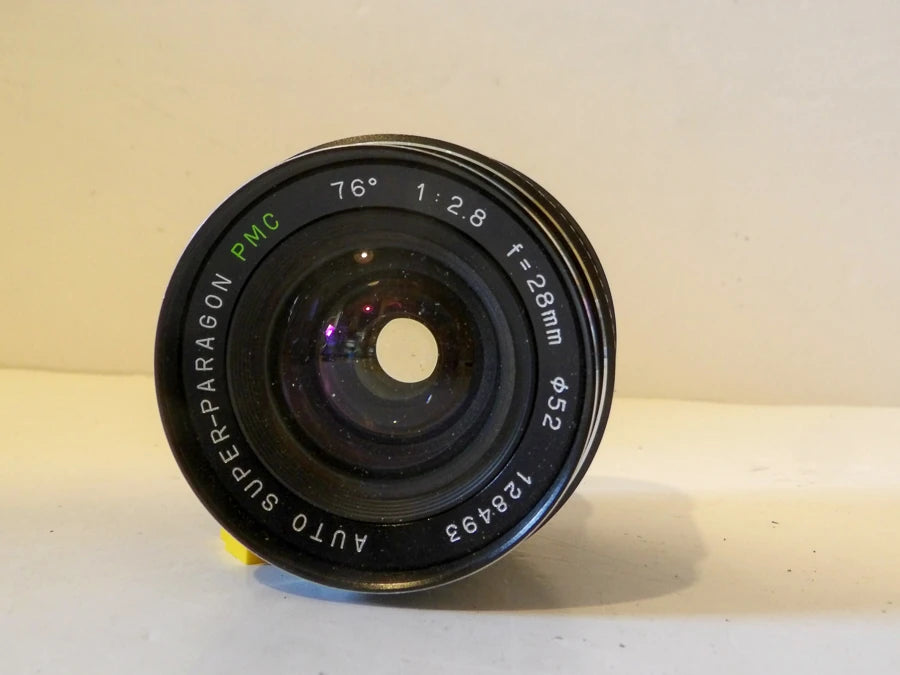 Auto Super-Paragon PMC 28mm f/2.8 M42 Mount Wide Angle Prime Camera Lens - Pentax K Mount - Great Condition image 6