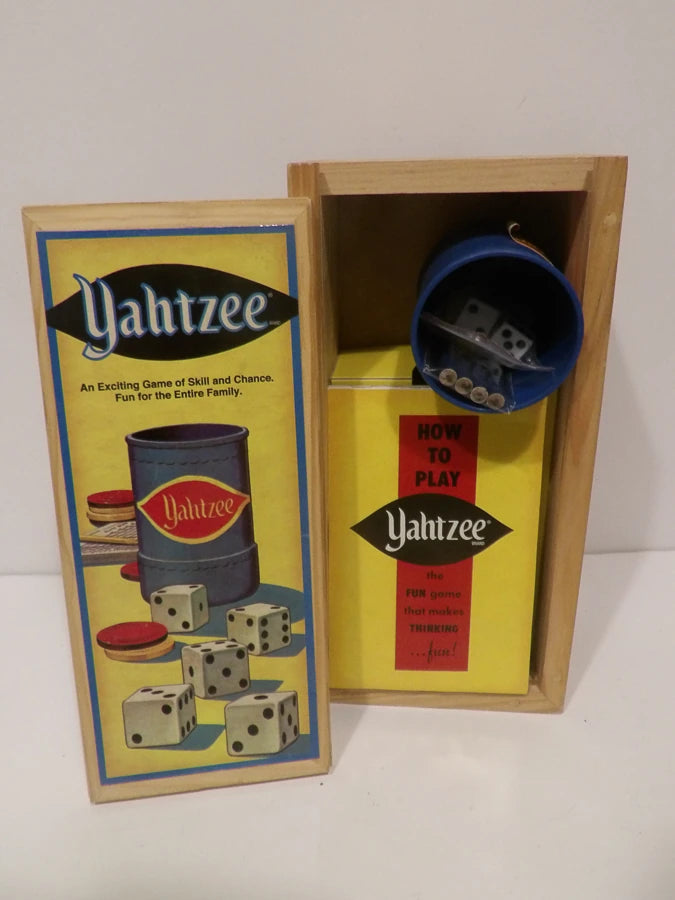 2004 - Hasbro - Parker Brothers - Yahtzee Nostalgia Game Series - Great Condition image 5