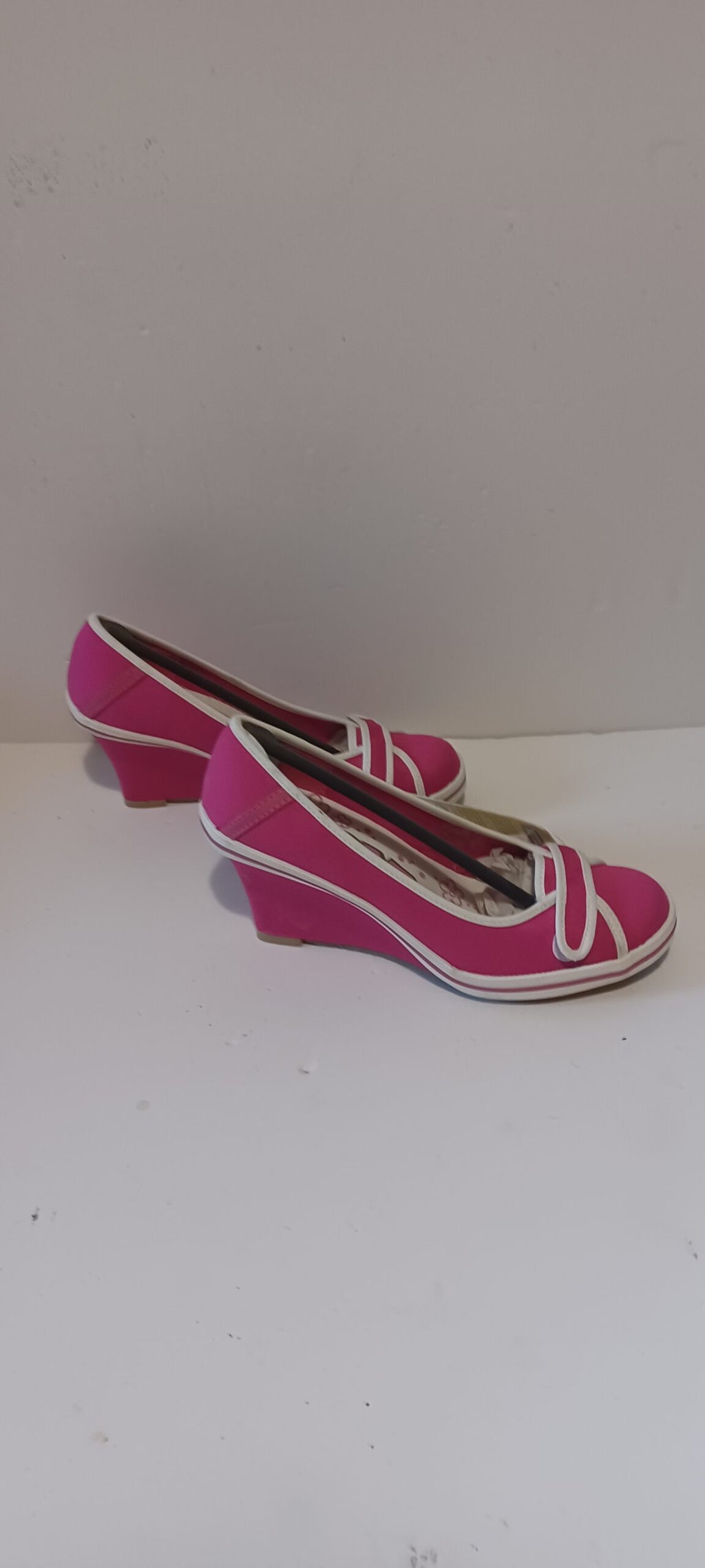 Hoyvoy - Lona - Wedge Heels - Strapless - Pink - Brand New image 2