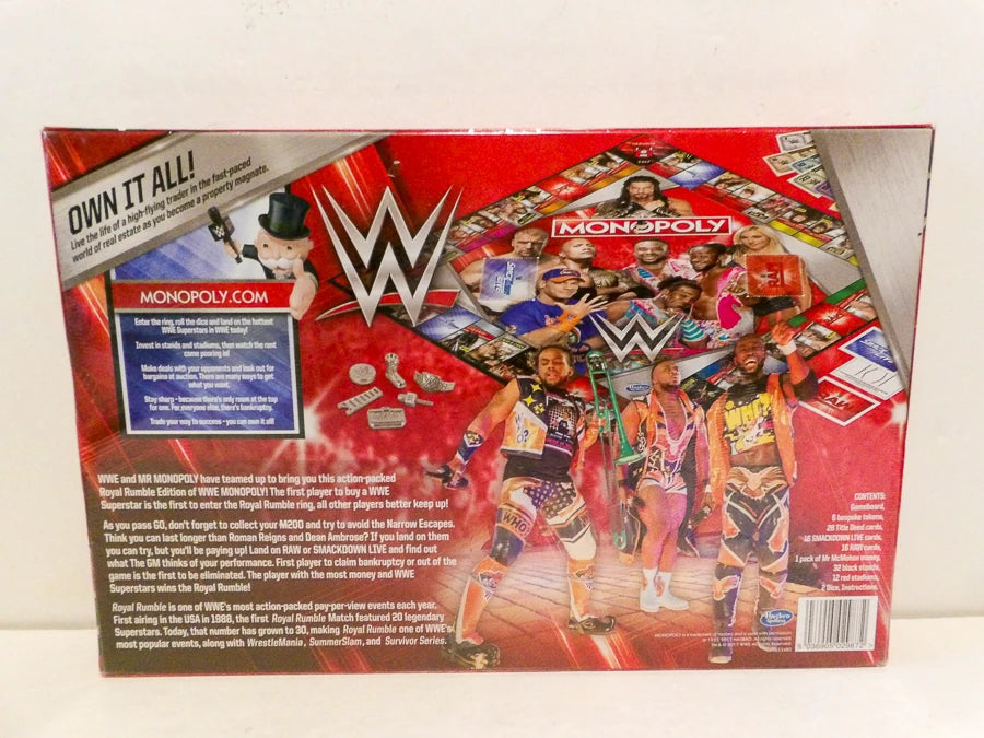Monopoly - WWE - Limited Edition Trumps Cards Winning Moves - Factory Sealed image 1
